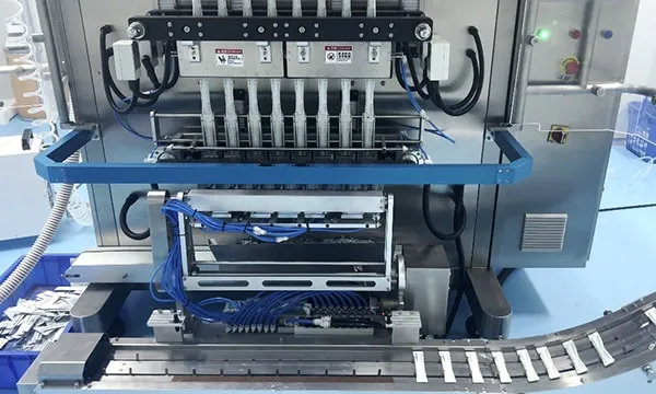Линия упаковки гранул для фармацевтической компании